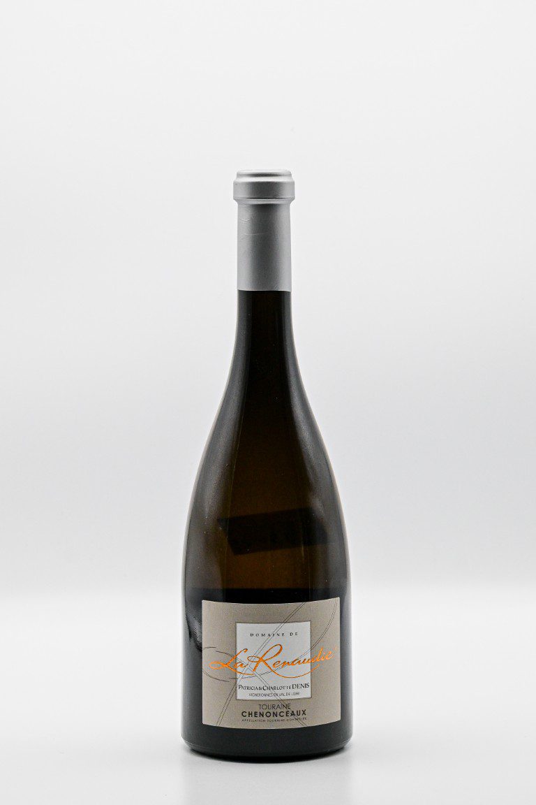 Fles witte wijn op witte achtergrond